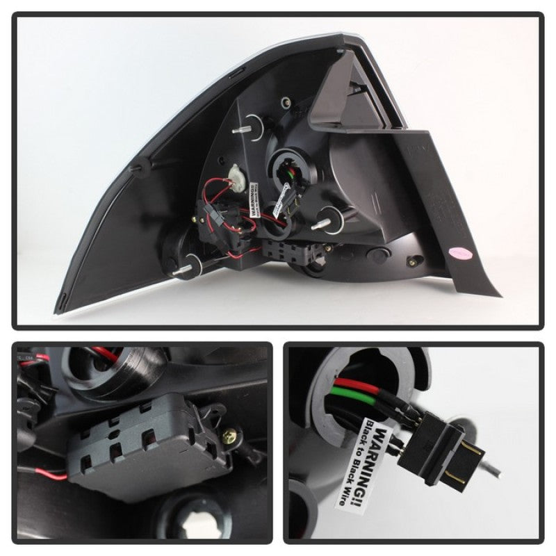 Load image into Gallery viewer, Spyder Chevy Impala 2006-2013 LED Tail Lights Black ALT-YD-CHIP06-LED-BK
