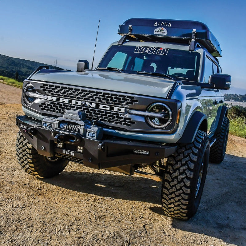 Load image into Gallery viewer, Westin 21-23 Ford Bronco(w/sensors excl. Bronco Sport) XTS Bumper - Textured Black
