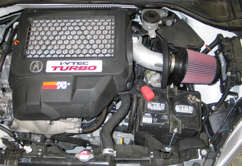 Load image into Gallery viewer, K&amp;N 07-08 Acura RDX L4-2.3L Silver Typhoon Short Ram Intake
