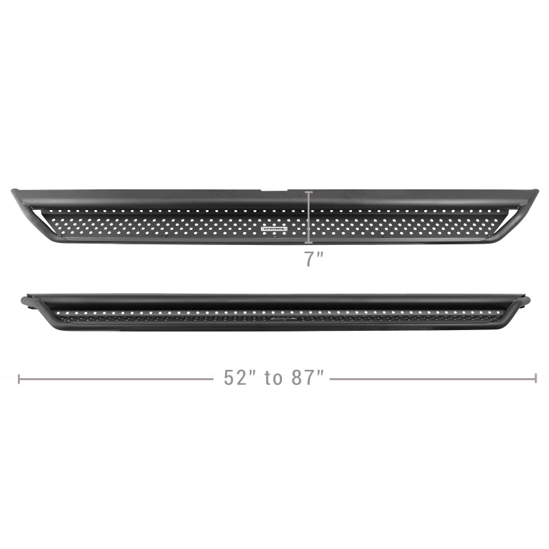Load image into Gallery viewer, Go Rhino Dominator Extreme D1 Side Steps - Tex Blk - 73in
