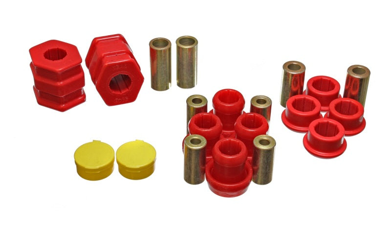 Load image into Gallery viewer, Energy Suspension 99-00 Honda Civic Si Red Front Control Arm Bushing Set
