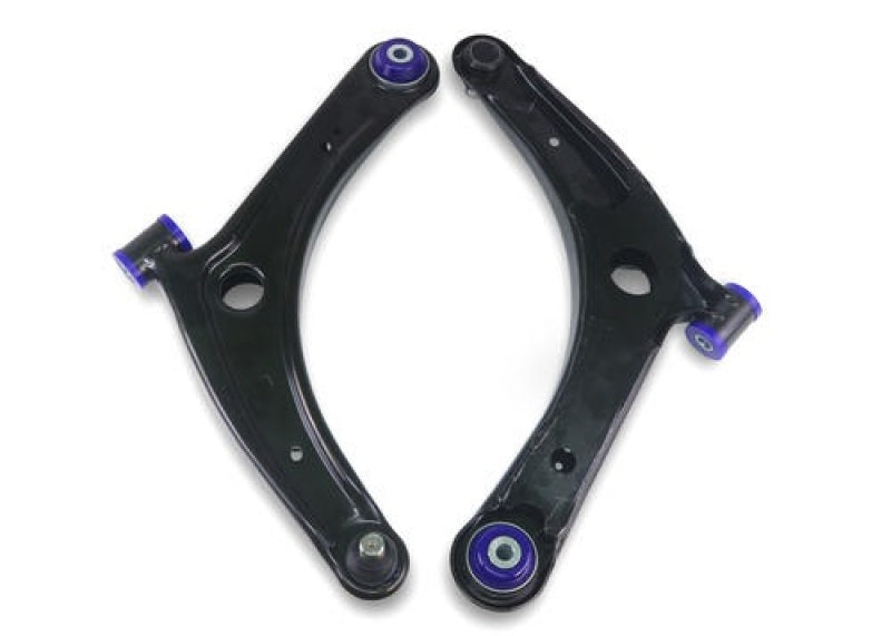 Load image into Gallery viewer, SuperPro 2008 Mitsubishi Lancer GTS Front Lower Control Arm Set w/ Bushings
