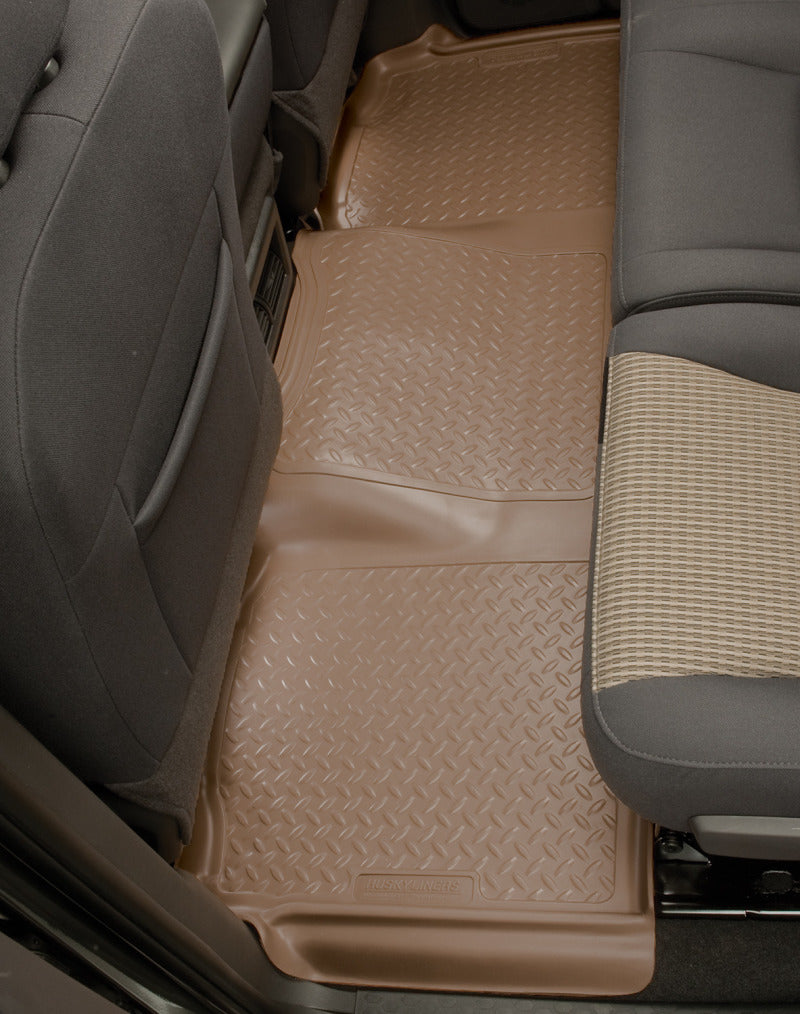 Load image into Gallery viewer, Husky Liners 97-05 Jeep Wrangler Classic Style 2nd Row Tan Floor Liners
