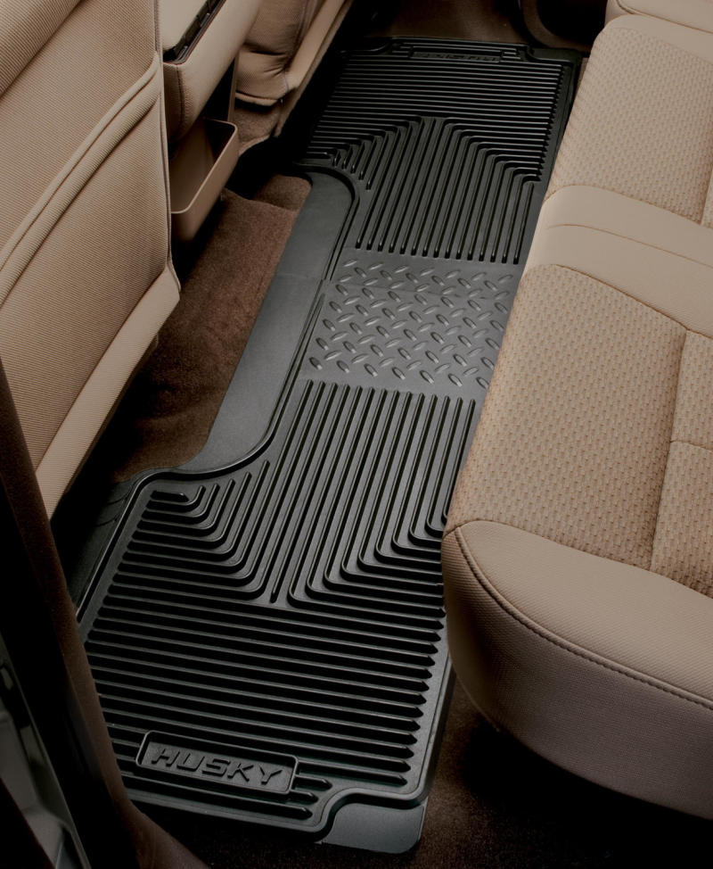Load image into Gallery viewer, Husky Liners 80-12 Ford F-150/00-05 Ford Excursion Heavy Duty Black 2nd Row Floor Mats
