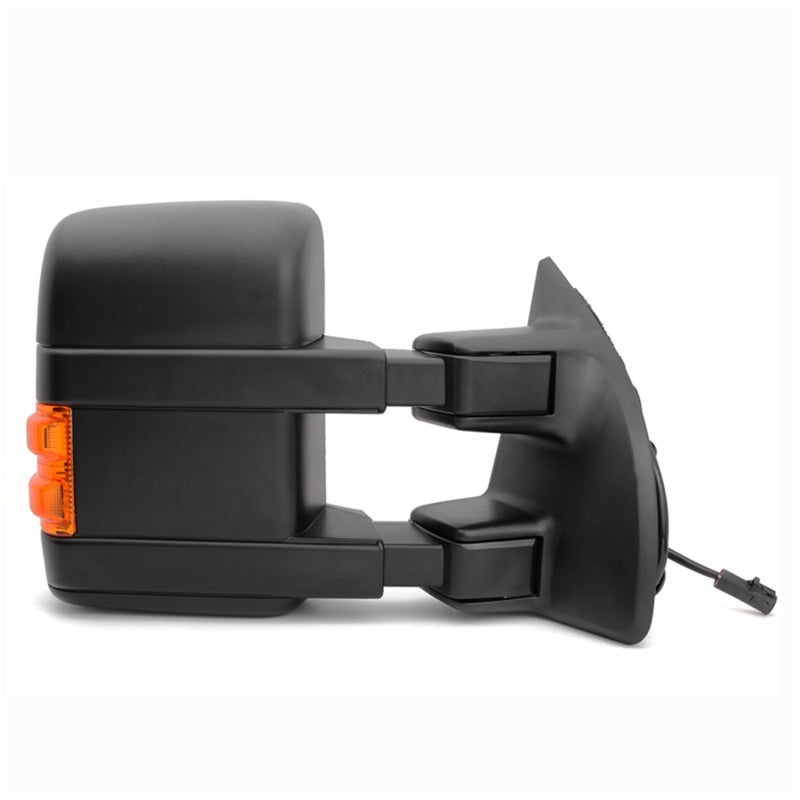 Load image into Gallery viewer, Xtune Pair G2 Ford Superduty 99-07 Heated Amber Signal Telescoping Mirrors MIR-FDSD99S-G2-PW-AM-SET
