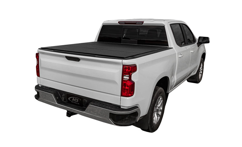 Load image into Gallery viewer, Access LOMAX Tri-Fold Cover Black Urethane Finish 20+ GM 2500/3500 - 6ft 8in Bed
