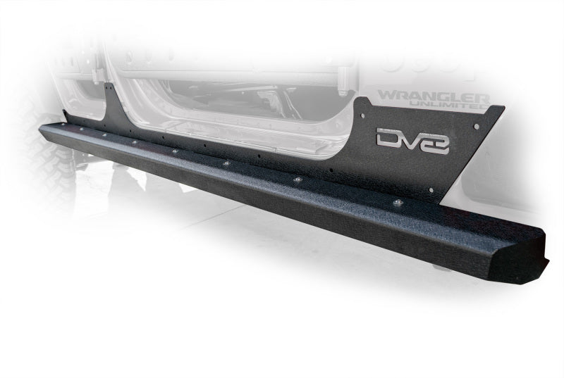 Load image into Gallery viewer, DV8 Offroad 2007-2018 Jeep Wrangler JK (4-door) Frame Mounted Sliders
