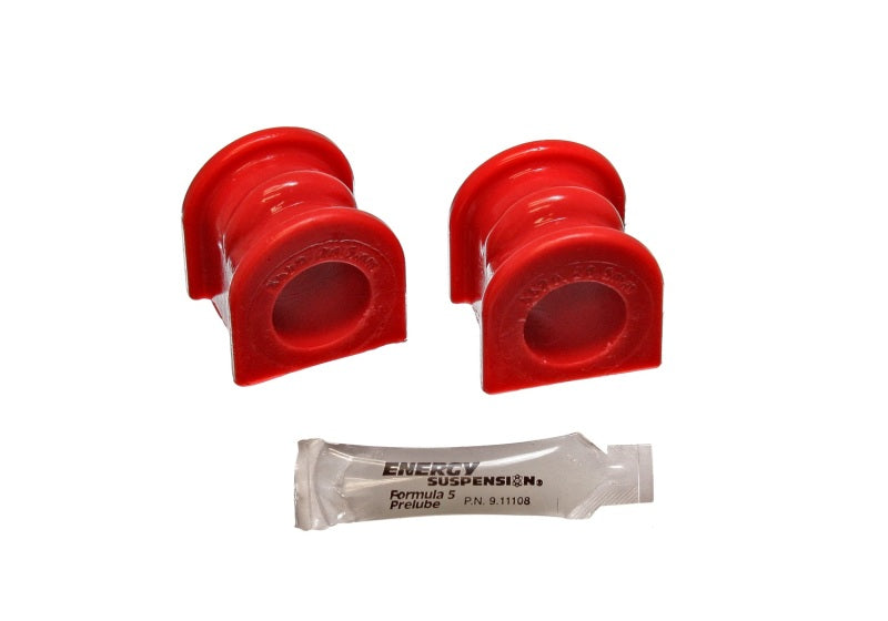 Load image into Gallery viewer, Energy Suspension 90-96 Nissan 300ZX Red 26.5mm Front Sway Bar Frame Bushings
