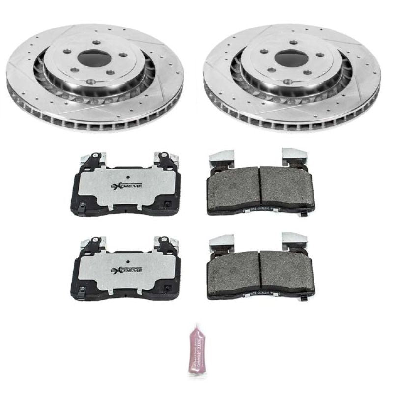 Load image into Gallery viewer, Power Stop 14-17 Chevrolet SS Front Z26 Street Warrior Brake Kit
