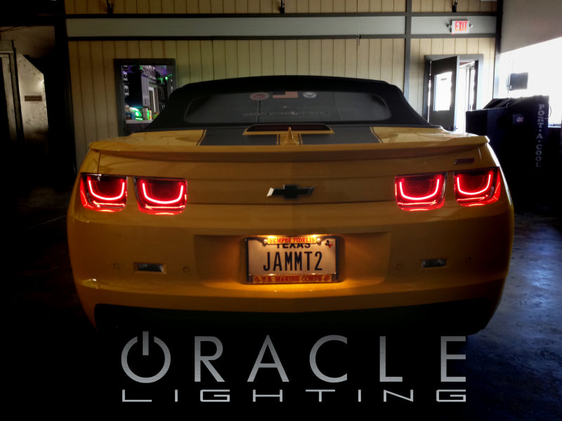 Load image into Gallery viewer, Oracle Chevy Camaro 10-13 Afterburner 2.0 Tail Light Halo Kit - Red
