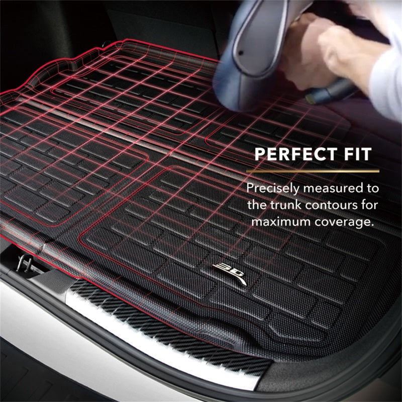 Load image into Gallery viewer, 3D MAXpider 2015-2020 Tesla Model S Kagu Cargo Liner - Black
