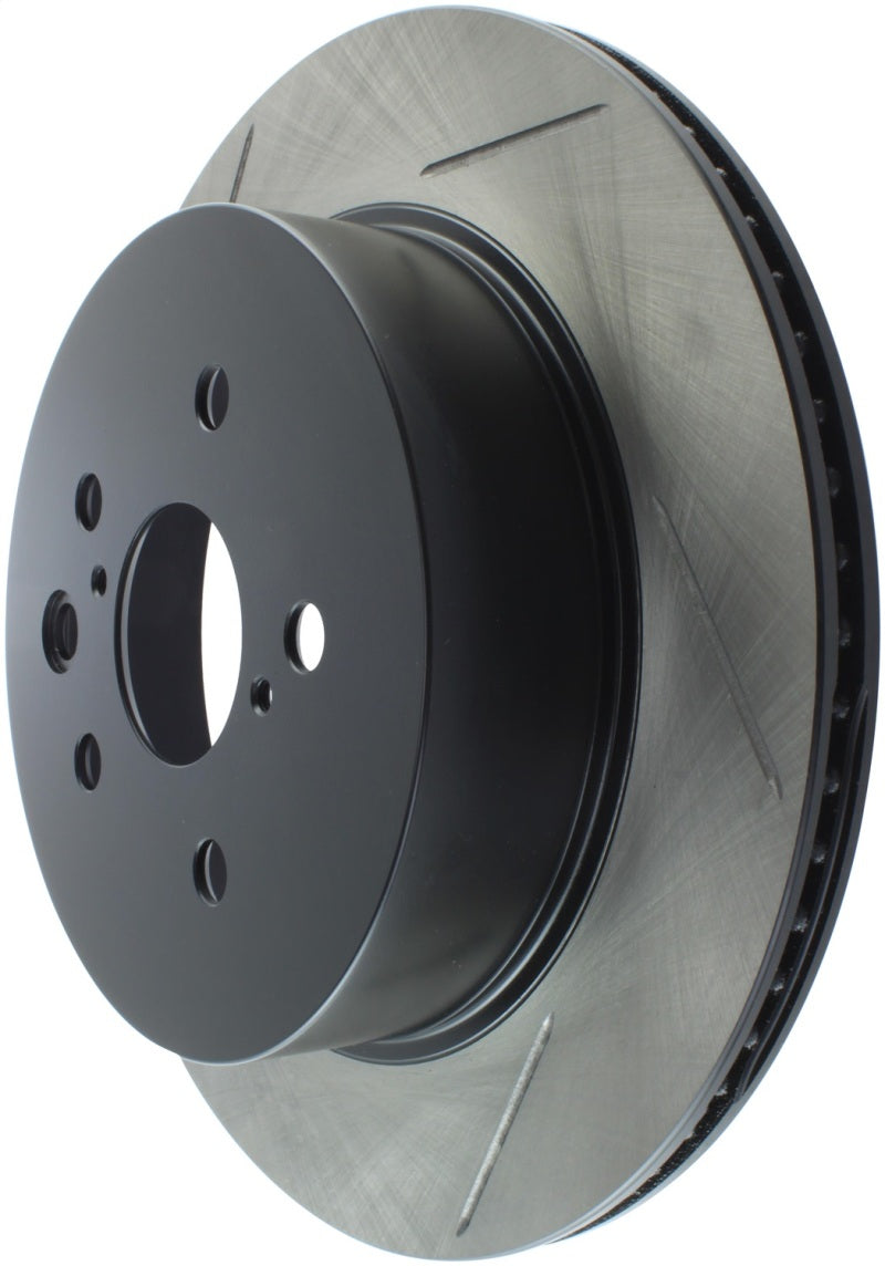 Load image into Gallery viewer, StopTech Power Slot 06-09 Lexus GS Series / 06-10 IS350 Rear Right Slotted Rotor
