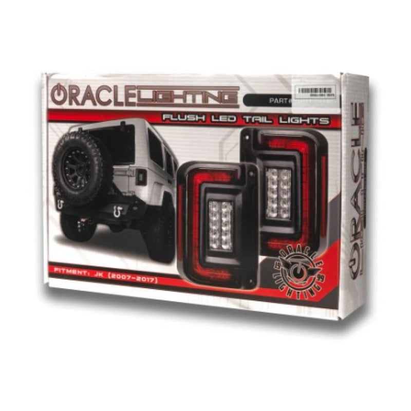 Load image into Gallery viewer, Oracle Lighting Jeep Wrangler JK Flush Mount LED Tail Lights
