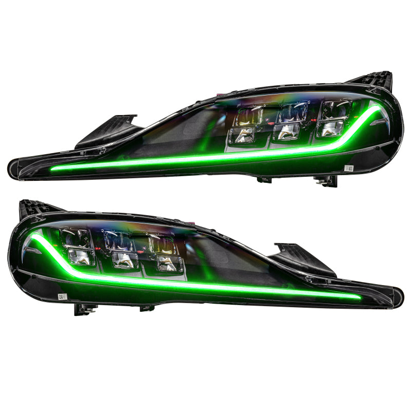 Load image into Gallery viewer, Oracle 20-21 Toyota Supra GR RGB+A Headlight DRL Upgrade Kit - ColorSHIFT w/ BC1 Controller

