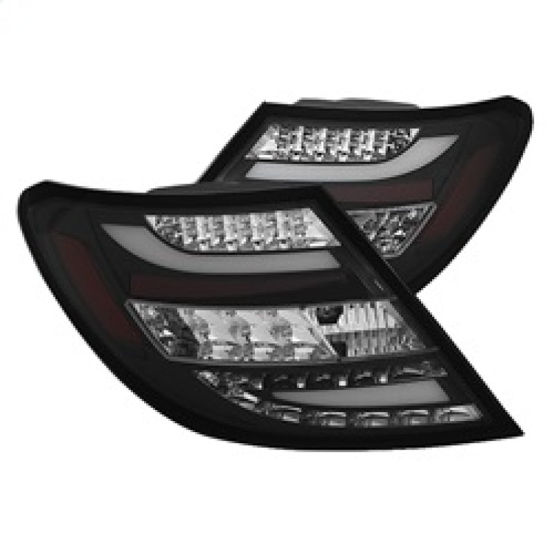 Load image into Gallery viewer, Spyder Mercedes Benz W204 C-Class 08-11 LED Tail Lights Incandescent only - Blk ALT-YD-MBZC08-LED-BK
