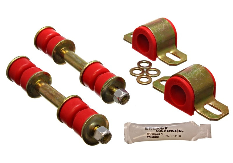 Load image into Gallery viewer, Energy Suspension 89-94 Toyota Pickup 2WD (Exc T-100/Tundra) Red 23mm Front Sway Bar Bushing Set
