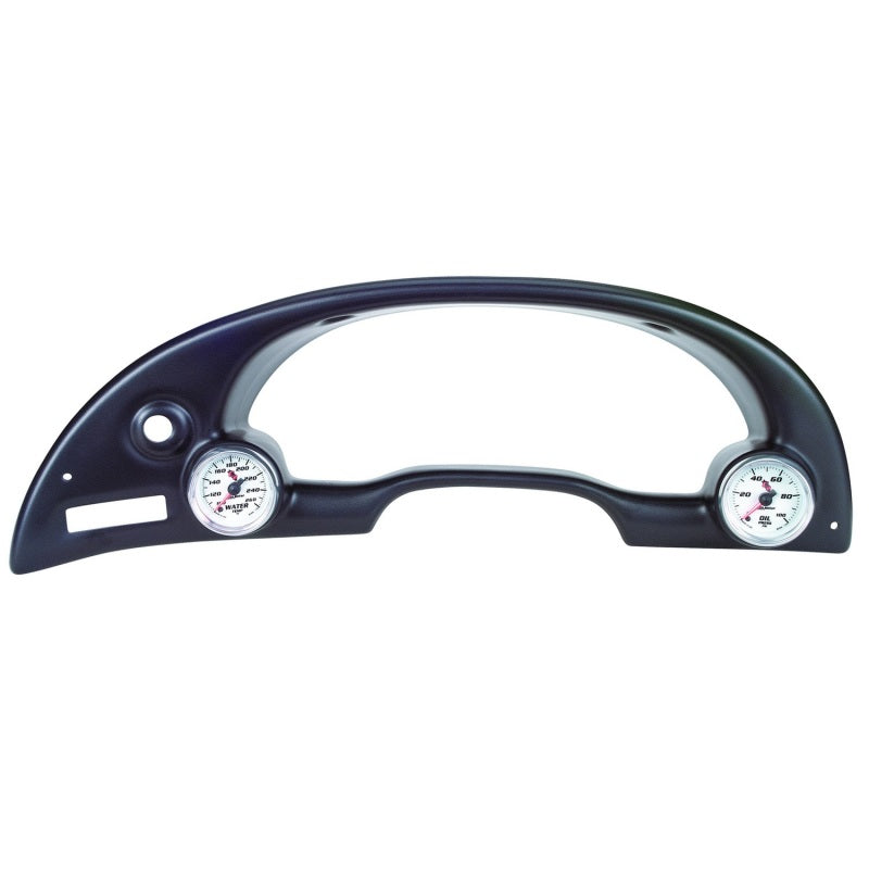 Load image into Gallery viewer, Autometer 94-00 Ford Mustang 52mm Black Dual Instrument Cluster Bezel
