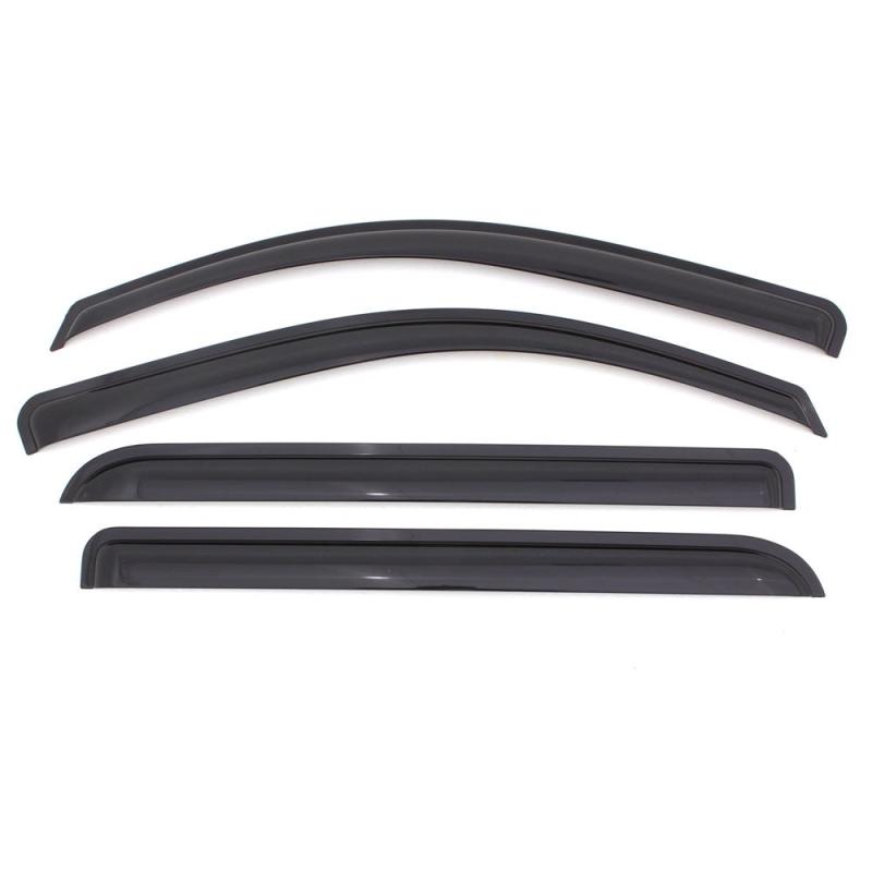 Load image into Gallery viewer, AVS 11-17 Jeep Compass (Old Body Style) Ventvisor Outside Mount Window Deflectors 4pc - Smoke
