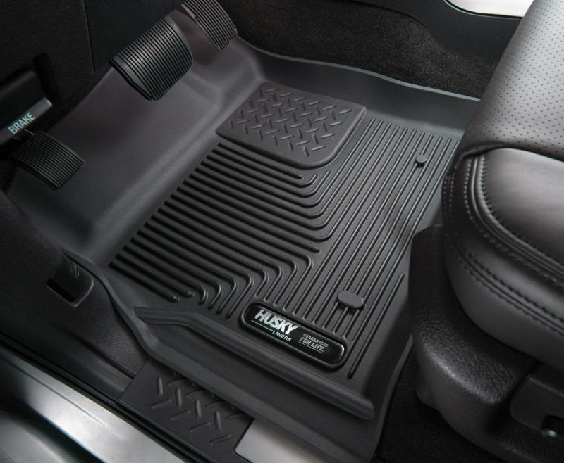 Load image into Gallery viewer, Husky Liners 09-14 Ford F-150 SuperCrew Cab X-Act Contour Second Row Seat Floor Liner - Black
