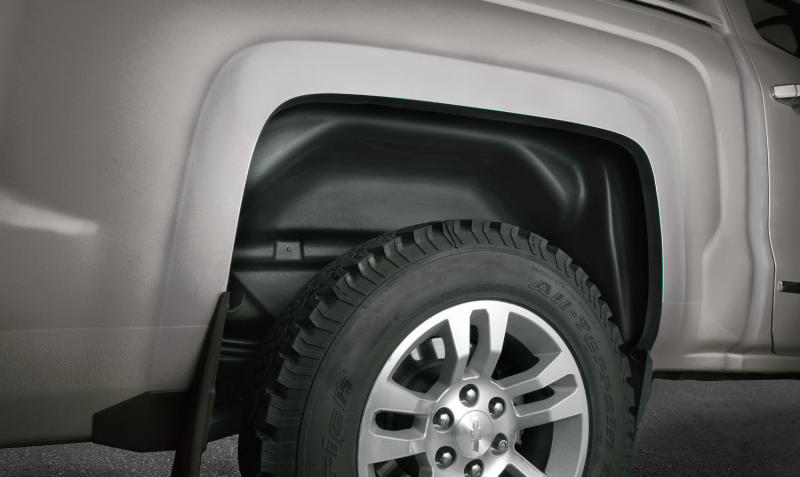 Load image into Gallery viewer, Husky Liners 15-20 Ford F-150 Black Rear Wheel Well Guards
