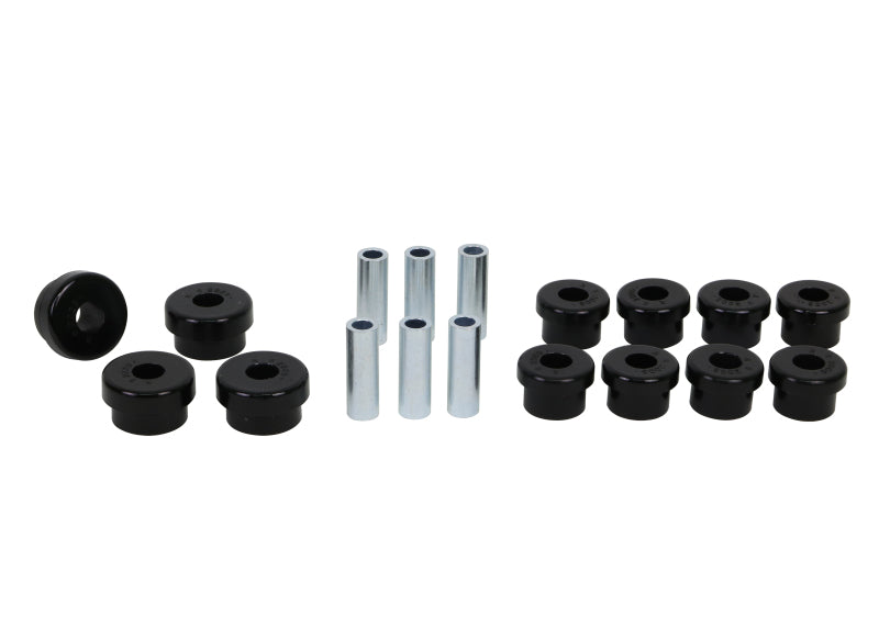Load image into Gallery viewer, Whiteline Plus 88-00 Honda Civic / 88-9/95 CRX Rear Control Arm - Lower Inner &amp; Outer Bushing Kit
