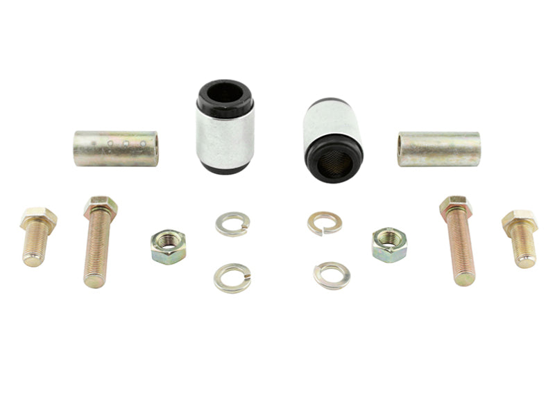 Load image into Gallery viewer, Whiteline 09 lancer Ralliart Rear Camber adj kit-control arm upper bushes
