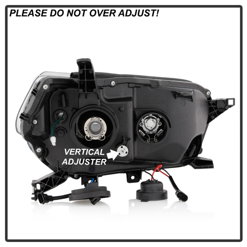 Load image into Gallery viewer, Spyder Signature Toyota 4Runner 10-13 Projector Headlights - Black (PRO-YD-T4R10SI-BK)
