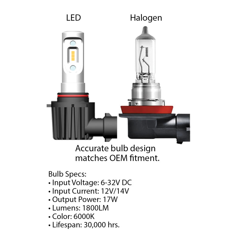 Load image into Gallery viewer, Oracle H4 - VSeries LED Headlight Bulb Conversion Kit - 6000K
