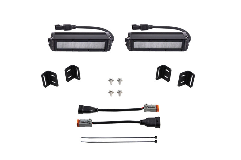 Load image into Gallery viewer, Diode Dynamics 2022 Toyota Tundra SS6 LED Fog Light Kit - White Wide
