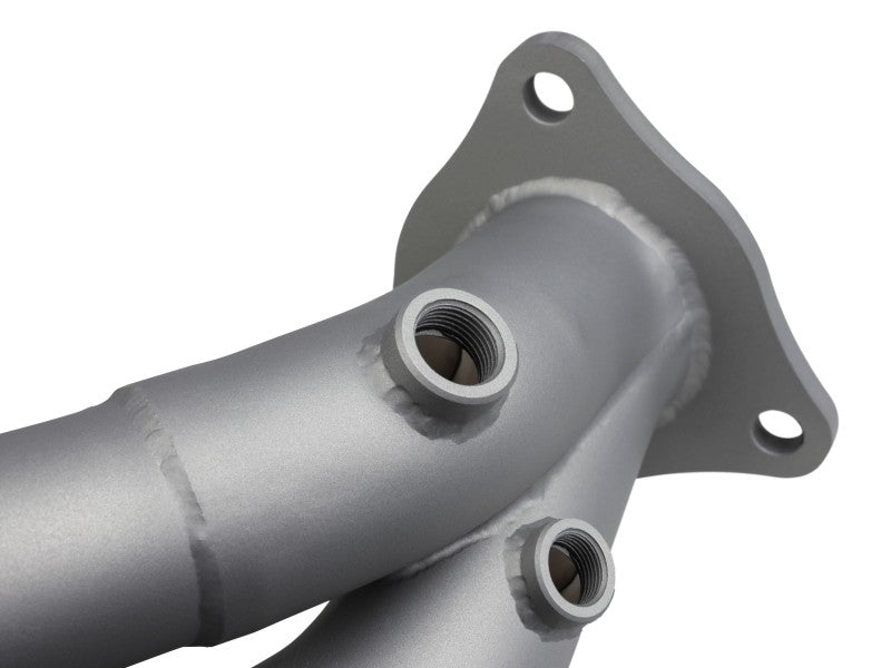 Load image into Gallery viewer, aFe Twisted 304SS Header 2020 Chevy Corvette (C8) 6.2L V8 - Titanium Ceramic Coated
