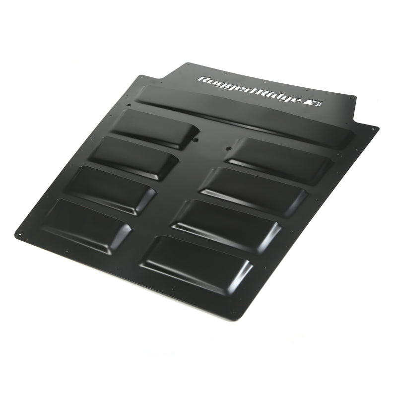 Load image into Gallery viewer, Rugged Ridge Hood Vent insert Black 07-18 Jeep Wrangler JK
