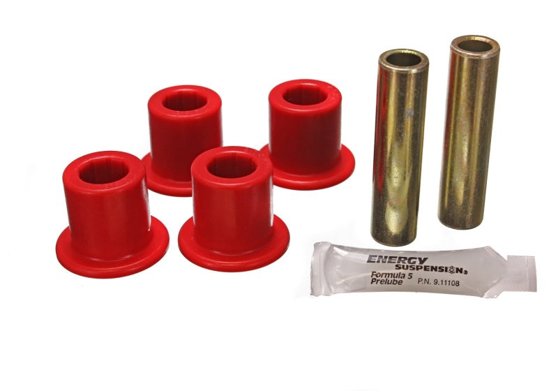 Load image into Gallery viewer, Energy Suspension Jeep Frame Shackle Bushing Set - Red
