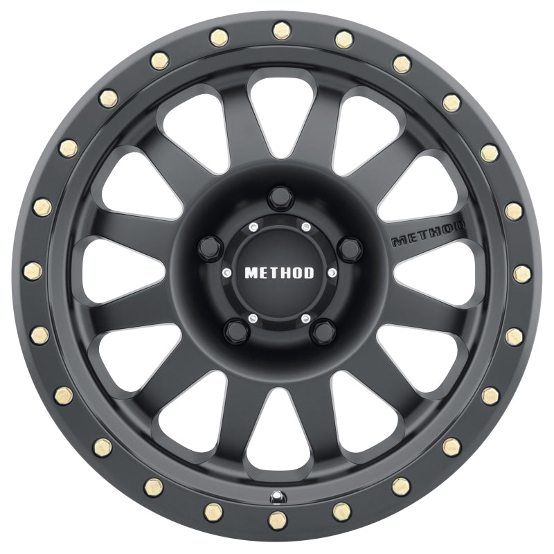 Load image into Gallery viewer, Method MR304 Double Standard 17x8.5 0mm Offset 5x5 94mm CB Matte Black Wheel
