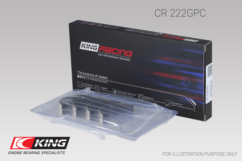 Load image into Gallery viewer, King BMW N55B30A Sputter Replacement (Size STD) Rod Bearing Set (2 Pair)
