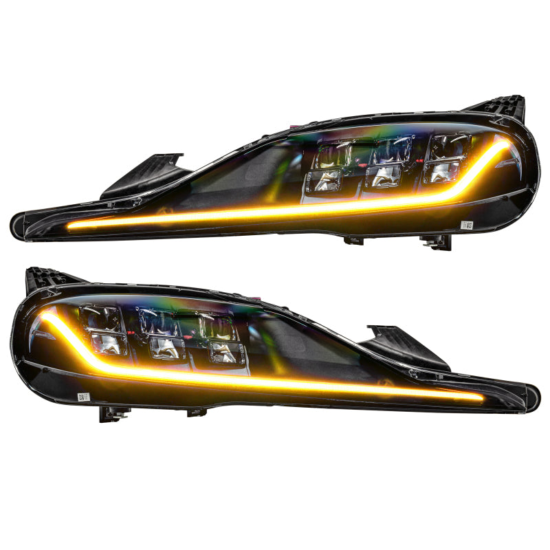 Load image into Gallery viewer, Oracle 20-21 Toyota Supra GR RGB+A Headlight DRL Upgrade Kit - ColorSHIFT w/ BC1 Controller
