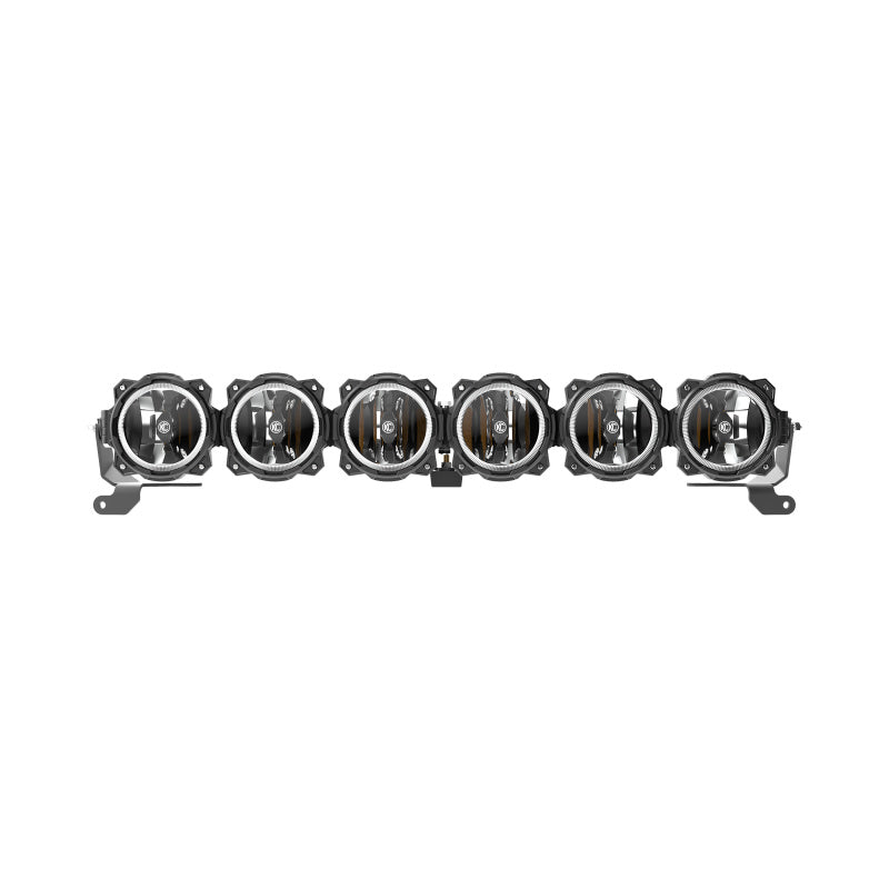 Load image into Gallery viewer, KC HiLiTES 21+ Ford Bronco 39in. Gravity LED Pro6 Light Bar Kit Front Bumper
