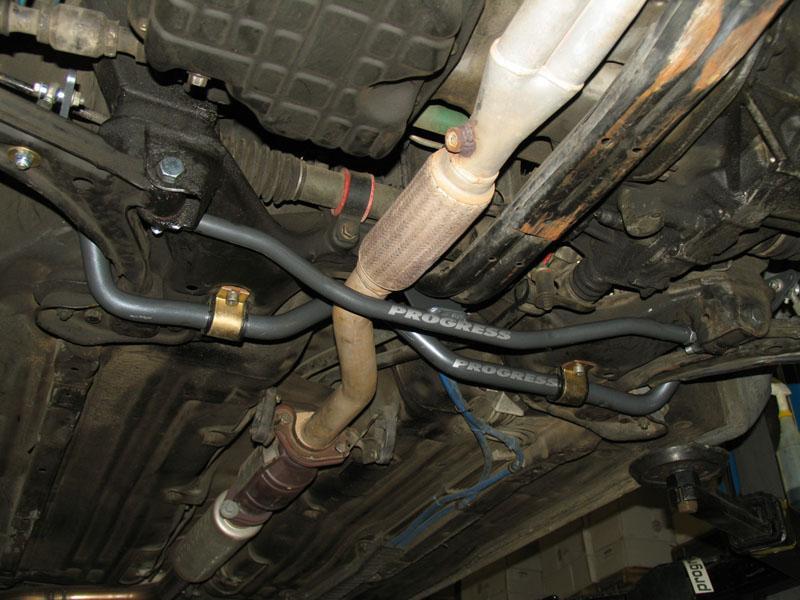 Load image into Gallery viewer, Progress Tech 91-94 Nissan Sentra Front Sway Bar w/ Adj. End Links (30 mm - Adjustable)
