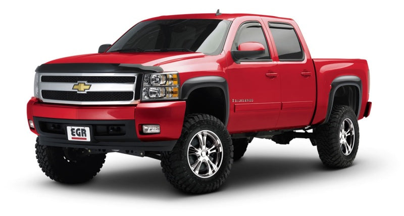 Load image into Gallery viewer, EGR 07-13 Chev Silverado 6-8ft Bed Rugged Look Fender Flares - Set (751504)
