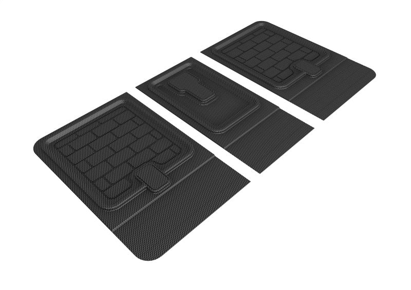 Load image into Gallery viewer, 3D MAXpider 20-23 Tesla Model Y 2nd Row Seatback Protector Kagu Cargo Liner - Black

