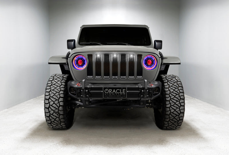 Load image into Gallery viewer, Oracle Pre-Runner Style LED Grille Kit for Jeep Wrangler JL - White
