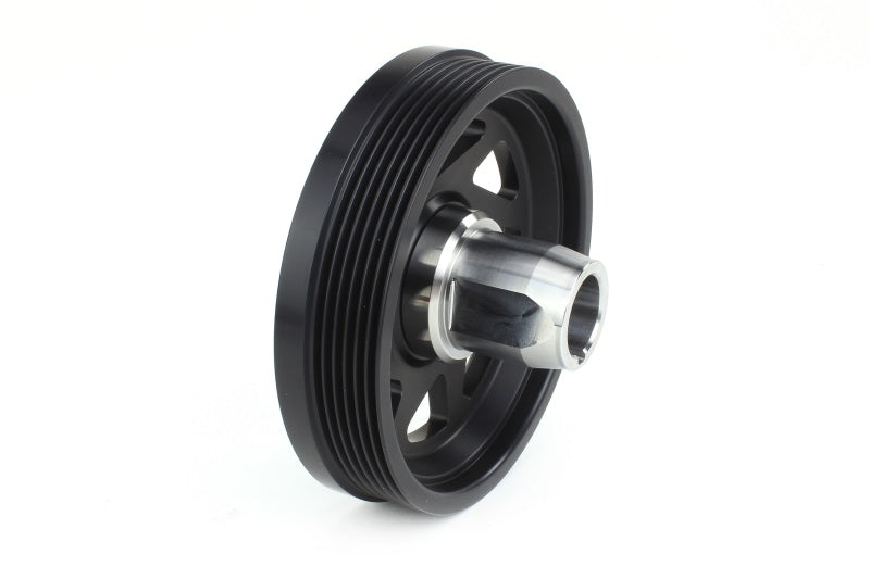 Load image into Gallery viewer, Perrin 2022 BRZ/86 / 19-22 Subaru WRX Lightweight Crank Pulley (FA/FB Eng w/Small Hub) - Black
