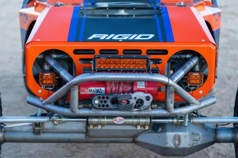 Load image into Gallery viewer, Rigid Industries Protective Polycarbonate Cover - Dually/D2 - Yellow
