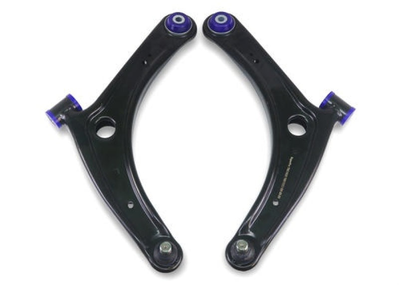 Load image into Gallery viewer, SuperPro 2008 Mitsubishi Lancer GTS Front Lower Control Arm Set w/ Bushings
