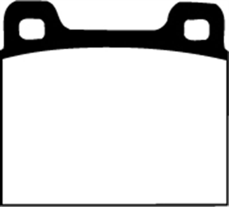 Load image into Gallery viewer, EBC 64-69 Porsche 911 2.0 (M Caliper) (Solid front rotor) Yellowstuff Front Brake Pads
