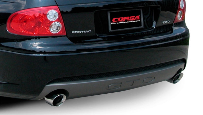 Load image into Gallery viewer, Corsa 05-06 Pontiac GTO 6.0L V8 2.5in Sport Cat-Back + XPipe Exhaust Polished Tips
