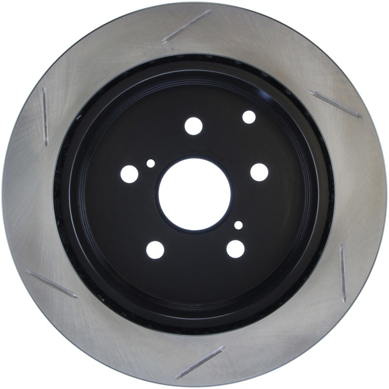 Load image into Gallery viewer, StopTech Power Slot 86-92 Supra ALL Rear Left SportStop Slotted Rotor
