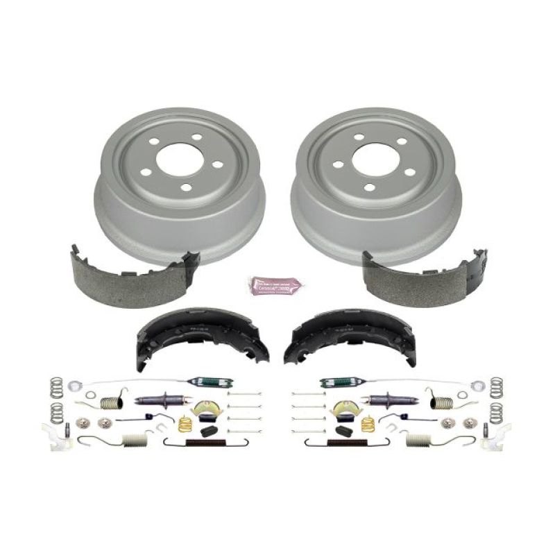 Load image into Gallery viewer, Power Stop 92-01 Jeep Cherokee Rear Autospecialty Drum Kit
