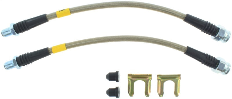 Load image into Gallery viewer, StopTech 00-05 Mitsubishi Eclipse Stainless Steel Rear Brake Lines
