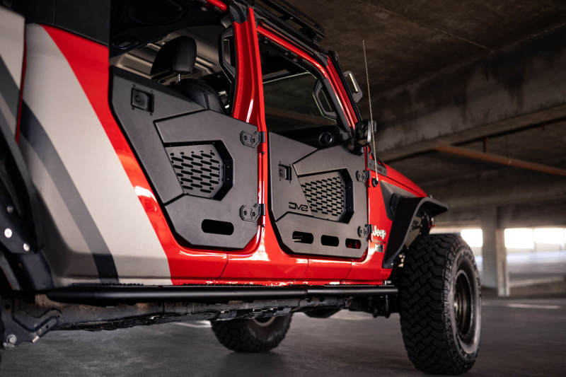 Load image into Gallery viewer, DV8 Offroad 18-22 Jeep Wrangler JL/JT Spec Series Half Doors - Rear Set
