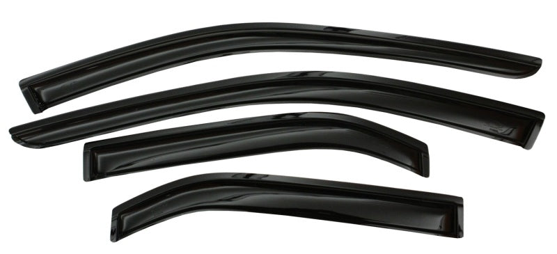 Load image into Gallery viewer, AVS 12-18 Toyota Yaris Hatch Ventvisor Outside Mount Window Deflectors 4pc - Smoke
